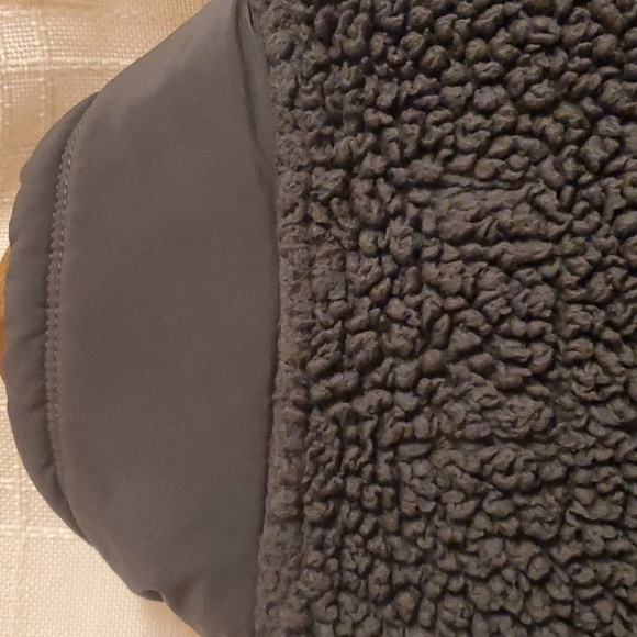 32° Heat Jacket Boys Size Large 14 / 16 Grey Cozy Gray Sherpa Fleece Jacket Zip - Picture 11 of 13